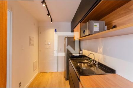 Cozinha de kitnet/studio para alugar com 1 quarto, 25m² em Ipiranga, São Paulo