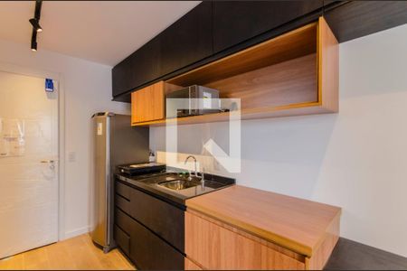 Cozinha de kitnet/studio para alugar com 1 quarto, 25m² em Ipiranga, São Paulo