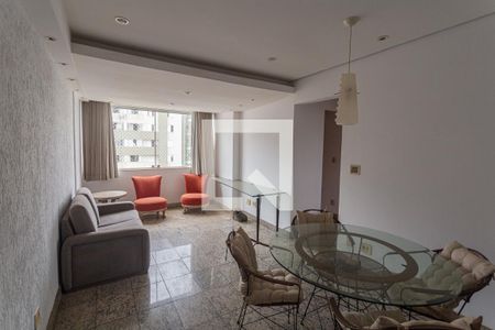 Sala de apartamento para alugar com 2 quartos, 65m² em Anchieta, Belo Horizonte