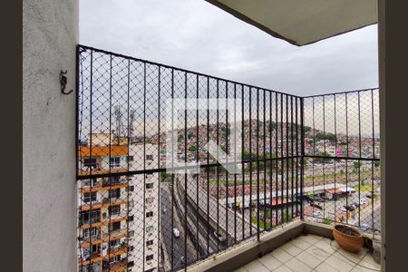 Varanda da Sala de apartamento para alugar com 2 quartos, 60m² em Maracanã, Rio de Janeiro