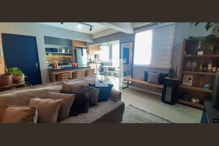 Sala de apartamento à venda com 2 quartos, 55m² em Padroeira, Osasco