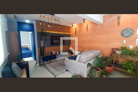 Sala de apartamento à venda com 2 quartos, 55m² em Padroeira, Osasco