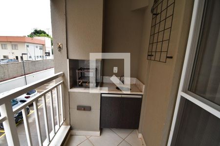 Sala - Sacada Gourmet de apartamento para alugar com 3 quartos, 97m² em Mansões Santo Antônio, Campinas