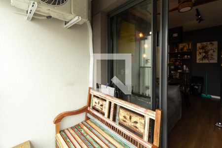 Varanda de apartamento para alugar com 1 quarto, 30m² em Indianópolis, São Paulo