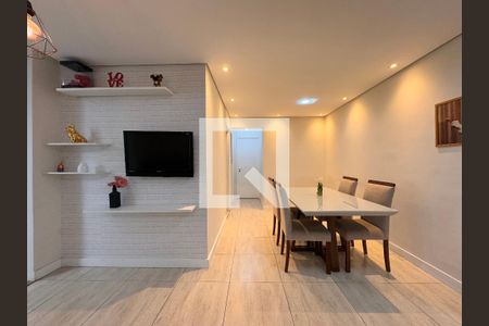 Sala de apartamento para alugar com 2 quartos, 64m² em Jardim, Santo André