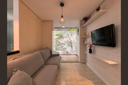 Sala de apartamento para alugar com 2 quartos, 64m² em Jardim, Santo André