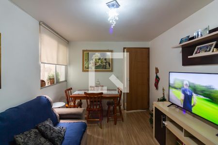 Sala  de apartamento à venda com 2 quartos, 48m² em São Pedro, Osasco