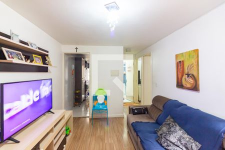 Sala  de apartamento à venda com 2 quartos, 48m² em São Pedro, Osasco