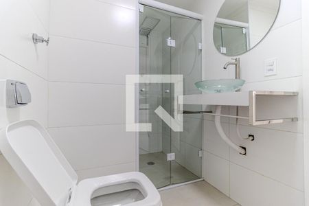 Banheiro de apartamento para alugar com 1 quarto, 47m² em Campos Elíseos, São Paulo