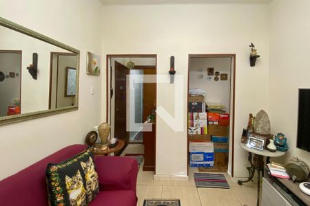 Sala de apartamento para alugar com 1 quarto, 39m² em Flamengo, Rio de Janeiro