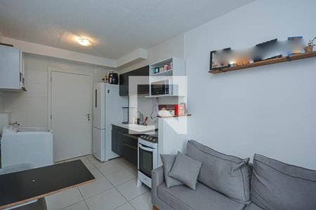 Sala/Cozinha de apartamento à venda com 1 quarto, 31m² em Socorro, São Paulo