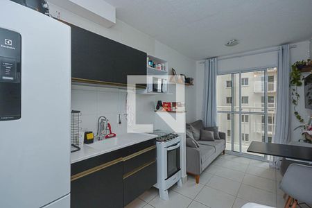 Sala/Cozinha de apartamento à venda com 1 quarto, 31m² em Socorro, São Paulo