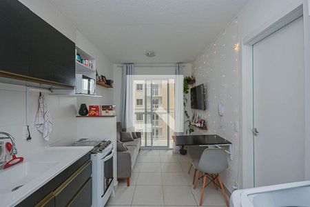 Sala/Cozinha de apartamento à venda com 1 quarto, 31m² em Socorro, São Paulo