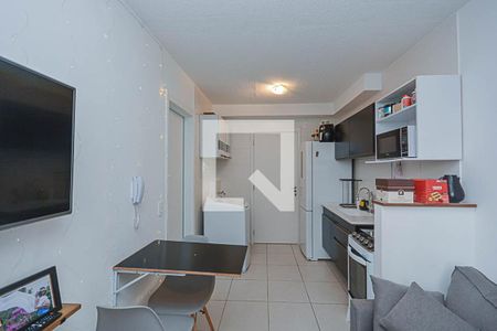 Sala/Cozinha de apartamento à venda com 1 quarto, 31m² em Socorro, São Paulo