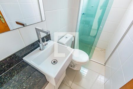 Suite de apartamento à venda com 2 quartos, 55m² em Castelo, Belo Horizonte