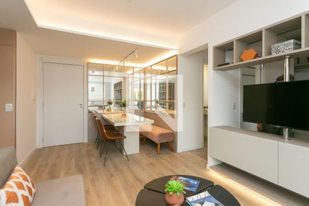 Sala de apartamento à venda com 2 quartos, 62m² em Passo D’areia, Porto Alegre