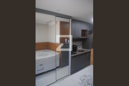 Quarto e Cozinha de kitnet/studio para alugar com 1 quarto, 29m² em Armação, Salvador