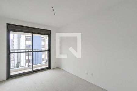 Quarto da suíte 1 de apartamento à venda com 2 quartos, 77m² em Campo Belo, São Paulo