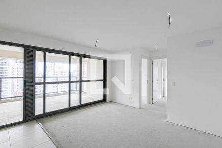 Sala de apartamento à venda com 2 quartos, 77m² em Campo Belo, São Paulo