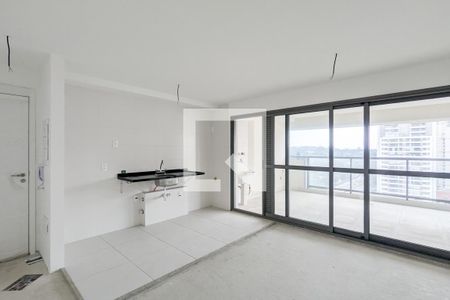 Sala de apartamento à venda com 2 quartos, 77m² em Campo Belo, São Paulo