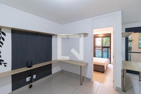 Sala de apartamento para alugar com 1 quarto, 39m² em Centro, Osasco