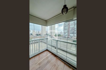 Varanda da Sala de apartamento à venda com 1 quarto, 35m² em Ipiranga, São Paulo