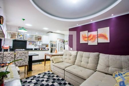 Sala de apartamento à venda com 3 quartos, 63m² em Vila Helena, Santo André