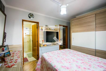 Quarto 1 - Suíte de apartamento à venda com 3 quartos, 63m² em Vila Helena, Santo André