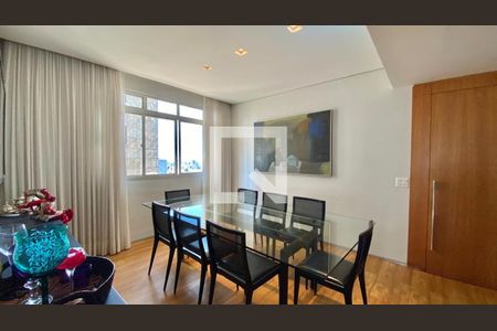 Sala de Jantar de apartamento à venda com 4 quartos, 240m² em Sion, Belo Horizonte