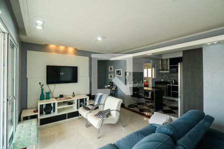 Sala de apartamento à venda com 3 quartos, 102m² em Santa Paula, São Caetano do Sul