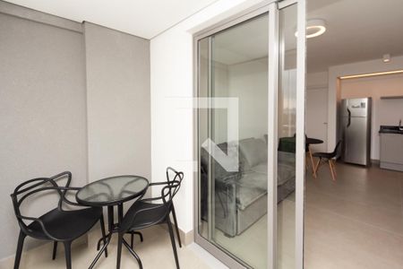 Varanda de apartamento para alugar com 1 quarto, 45m² em Indianópolis, São Paulo