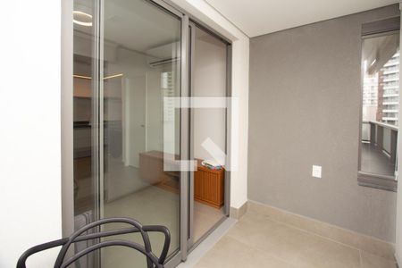 Varanda de apartamento para alugar com 1 quarto, 45m² em Indianópolis, São Paulo