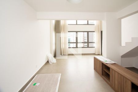 Sala de apartamento para alugar com 2 quartos, 91m² em Indianópolis, São Paulo