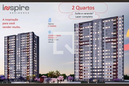 Apartamento à venda com 2 quartos, 46m² em Eldorado, Contagem