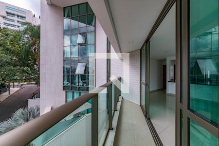 Varanda da Sala de apartamento para alugar com 3 quartos, 106m² em Buritis, Belo Horizonte