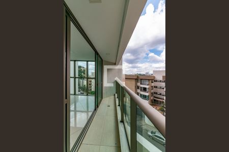 Varanda da Sala de apartamento para alugar com 3 quartos, 106m² em Buritis, Belo Horizonte