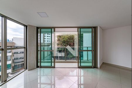 Sala de apartamento para alugar com 3 quartos, 106m² em Buritis, Belo Horizonte