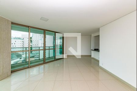 Sala de apartamento para alugar com 3 quartos, 106m² em Buritis, Belo Horizonte