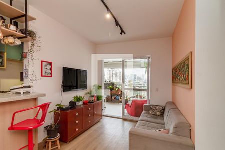 Sala de apartamento para alugar com 3 quartos, 79m² em Barra Funda, São Paulo