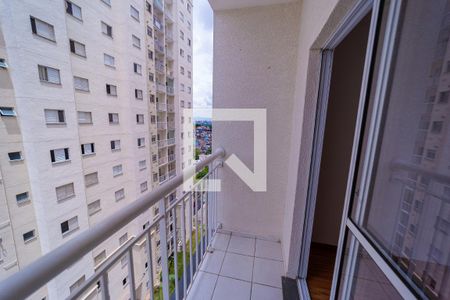 Varanda da Sala de apartamento para alugar com 2 quartos, 46m² em Jardim Castelo, São Paulo