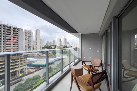 Varanda de kitnet/studio para alugar com 1 quarto, 40m² em Vila Mariana, São Paulo