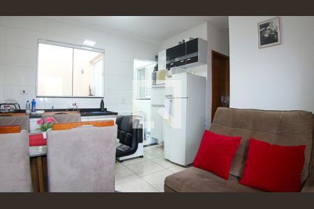 Sala/Cozinha de apartamento à venda com 2 quartos, 42m² em Vila Santa Clara, São Paulo