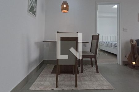 Sala de apartamento para alugar com 1 quarto, 54m² em Boqueirão, Santos