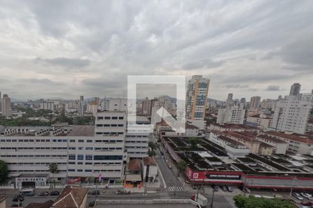 Vista da Varanda Gourmet  de apartamento para alugar com 1 quarto, 54m² em Boqueirão, Santos