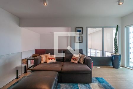 Sala de apartamento para alugar com 2 quartos, 155m² em Alphaville, Barueri