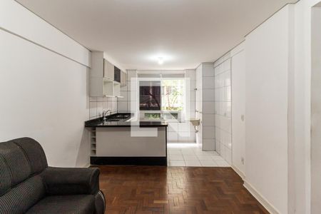 Sala de kitnet/studio para alugar com 1 quarto, 35m² em República, São Paulo