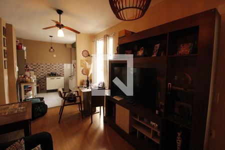 Sala de apartamento para alugar com 2 quartos, 43m² em Jansen, Gravataí