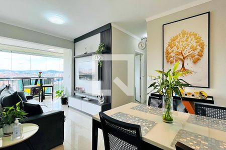 Sala de apartamento para alugar com 2 quartos, 61m² em Jardim Bom Clima, Guarulhos