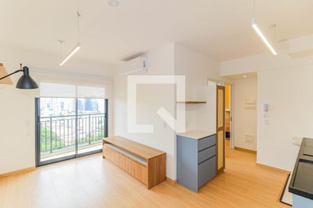 Sala de apartamento para alugar com 2 quartos, 47m² em Santo Amaro, São Paulo