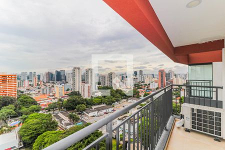 Varanda de apartamento para alugar com 2 quartos, 47m² em Santo Amaro, São Paulo